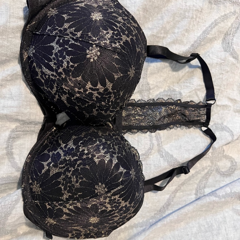 Elegant Black Lace Bra